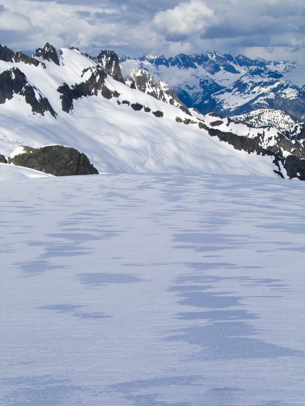 Looking Toward The Picket Range